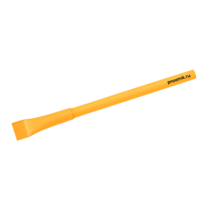 Ручка шариковая желтая АМК