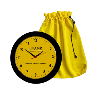 Часы настенные с мешочком для хранения АМК